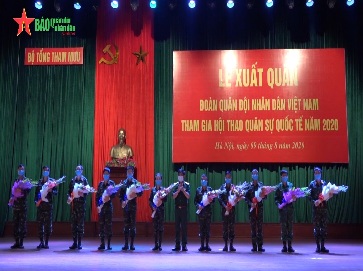 Đoàn QĐND Việt Nam lên đường tham gia Army Games 2020